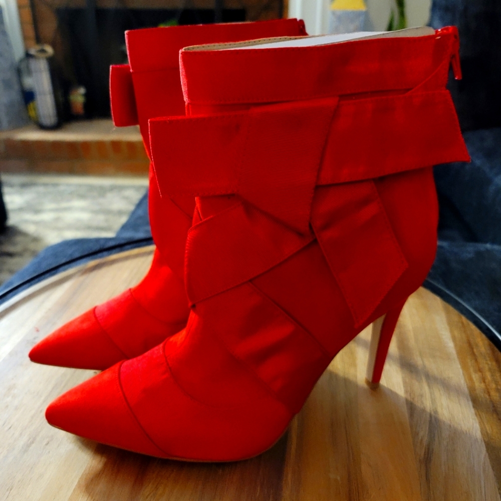 Red Bootie